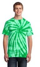 Port & Company® 5.4-Ounce 100% Cotton Tie-Dye Short Sleeve T-Shirt